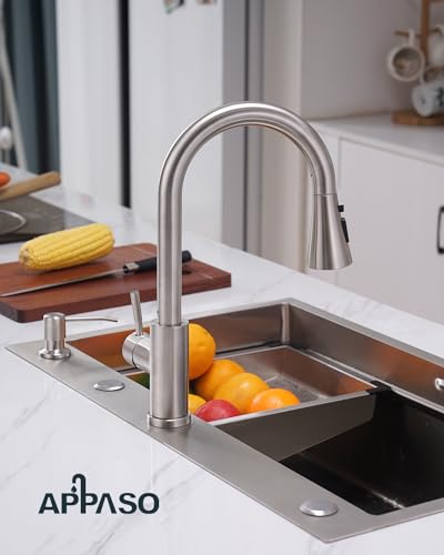 Appaso APS2007 Touchless Kitchen Faucet, Motion Sensor Kitchen Sink Faucet With Pull Down Abs Sprayer 3 Modes thumb #7