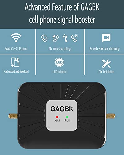 Verizon Cell Phone Signal Booster For Home Cell Phone Booster For 5G 4G Lte On Band 13 Cell Booster For Verizon Straight Talk & More Fcc Approved Cell Booster Cell Signal Booster For Data/Call #TOP2