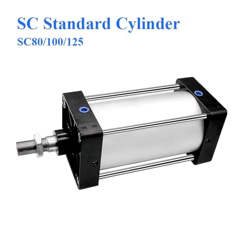 Cylindre pneumatique SC 100mm double effet course 500mm standard