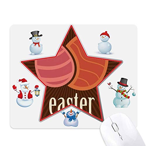 Tapis de souris festival de Pâques antidérapant pour éviter les glisses
