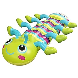 SFWEFWFAFAF Float Mat Water Opblaasbaar Caterpillar Multi-Person Mount Drijvende Rij Kids Opblaasbare Luchtmatras…