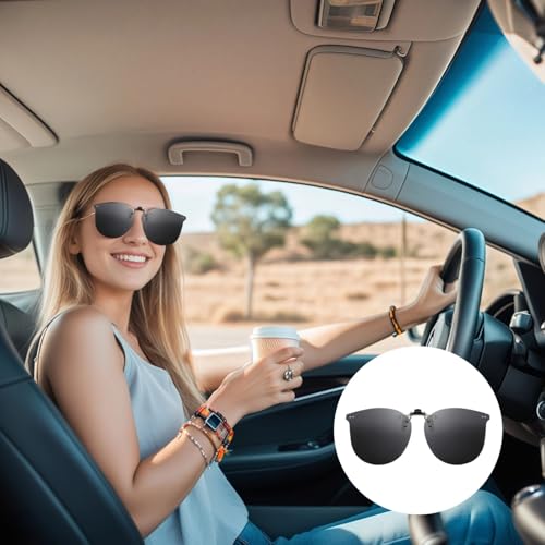 Flip-Up Polarized Sunglasses with Tac Metal Lenses, Uv400 Protection, Lightweight Design for Men and Women2