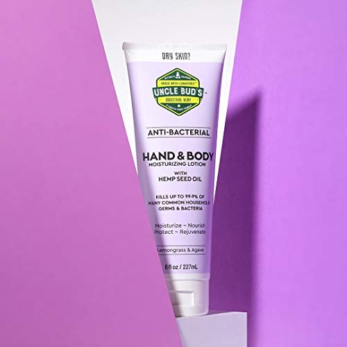 Uncle Bud’s Hemp Hand & Body Lotion Moisturize & Nourish Skin Made from Pure Hemp Seed Oil - Image 4