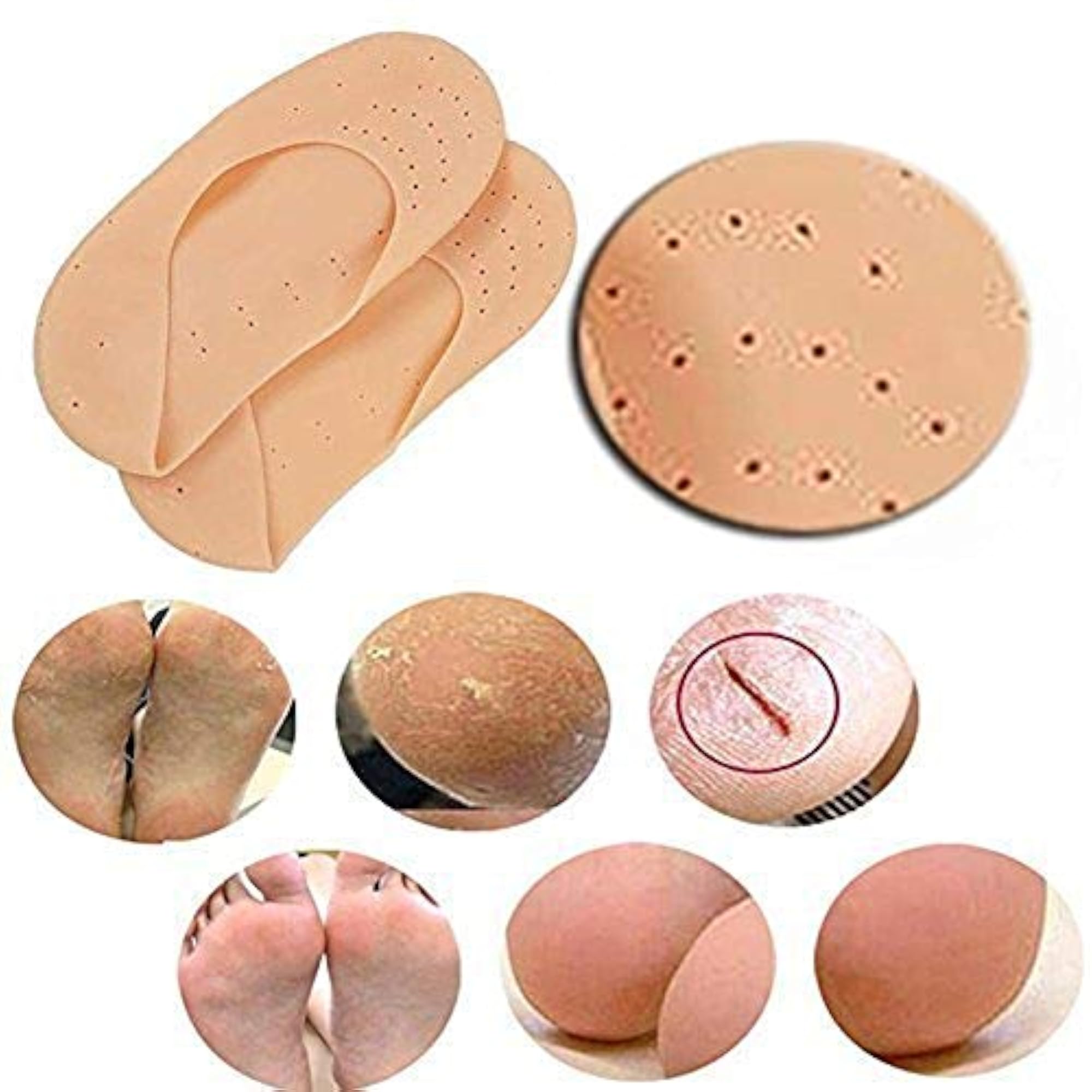 Moisturizing Anti-Crack Silicone Socks Heel Support