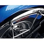 carprily-Saddlebag-Support-3501-0346-Steel-Chrome-Silver-Free-Return-and-Exchange