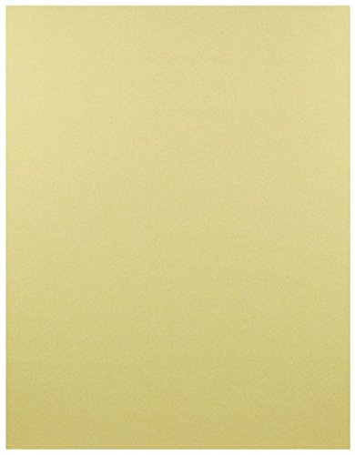 Shimmer Light Pale Gold 8-1/2-x-11 Lightweight Multi-use Paper 25-pk - 118 GSM (32/80lb Text) PaperPapers Letter size Everyday Paper - Professionals, Designers, Crafters and DIY Projects
