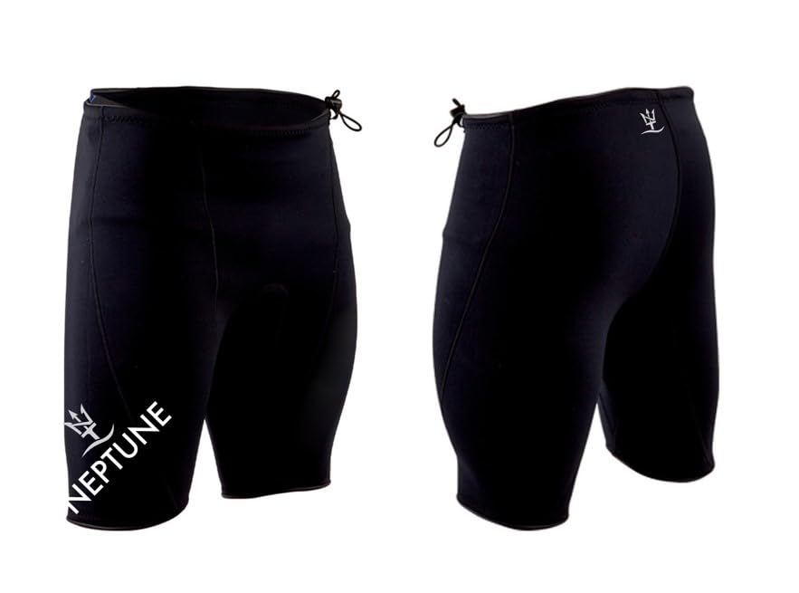 Matai Mens & Womens Neoprene Wetsuit Pants, 2mm Shorts or 3mm Trousers for Surfing Kayaking Swimming Diving Canoeing Thermal Leggings, Adults Youth Wet Suits UV 50+ (Shorts, S)