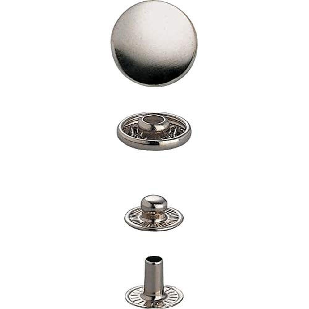 Pry 390376 Non-Sew Fasteners Anorak Flat 20 Antique Steel att