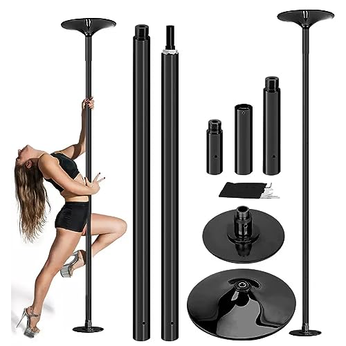 Barra de pelacables para baile estático, 45 mm, portátil, extraíble, para entrenamiento en casa y club
