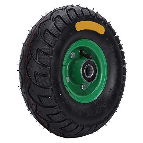 Roue Pneumatique Gonflable en Caoutchouc Capacité 250kg pour Chariot à Outils