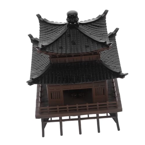 Pagoda miniatura impermeable: decora tu pecera o bonsái sin daños 2