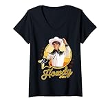 Mujer Muñeca vaquera Barbie - Howdy Ken Western con caballo Camiseta Cuello V...