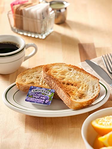 Smucker's Grape Jelly, 1/2 oz Plastic Portion Control Cup, 200 Count Case - image 2
