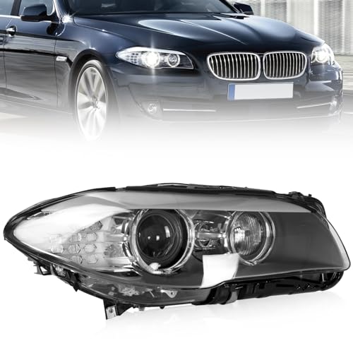 Headlight Assembly Compatible With BMW 5 Series F10 535i 528i 550i 2011-2013 Xenon Headlight Adaptive Headlamp Right Passenger Side.