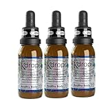 Kdrops Classic - Potent Fat Burner Drops - 3-Month Supply (Pack of 3) - Natural Weight Loss, gotas para bajar de peso, KDROPS