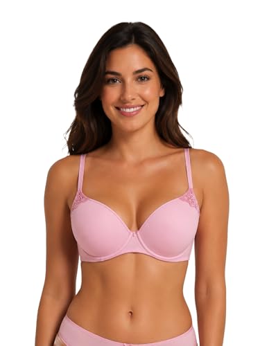 Image of Viola's Secret 6 Pack of Color Print T-Shirt Bras B Cup C Cup and D Cup