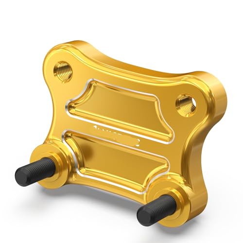 Plaque de traction guidon 2.5 pouces contre le mal de dos en Electra Glide
