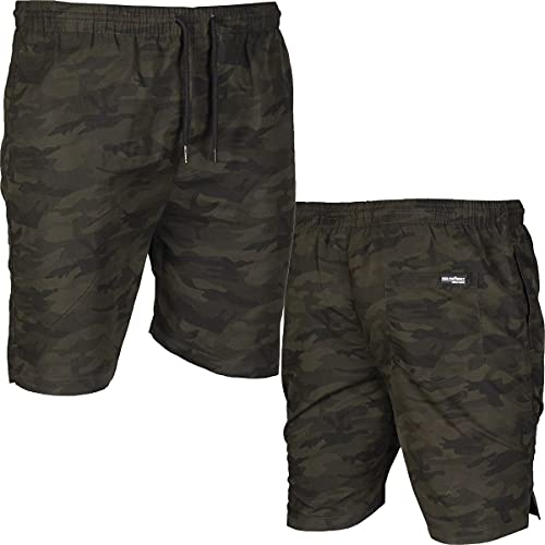 Miltec Swim Shorts - Woodland Camo (Small)