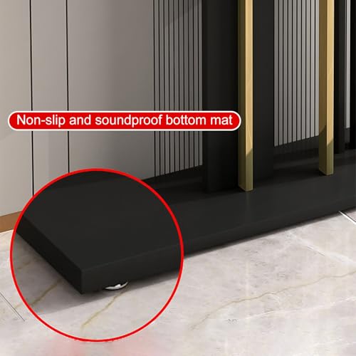 Mesa auxiliar estrecha de pasillo para decorar recibidores pequeños 6