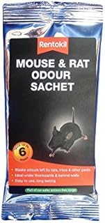 Rentokil FM24 Mouse And Rat Odour Sachets, Black