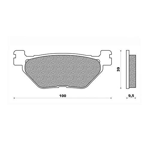 Plaquette de frein Newfren Yamaha 1200 Super-tenere AR et 950 XV Motodak
