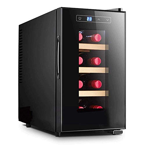 Weinschrank Tee Frischer Zigarrenschrank Haushalt Mini-Kühlschrank, Rot- und Weißweinkeller mit digitaler Temperatur für Zuhause/Büro