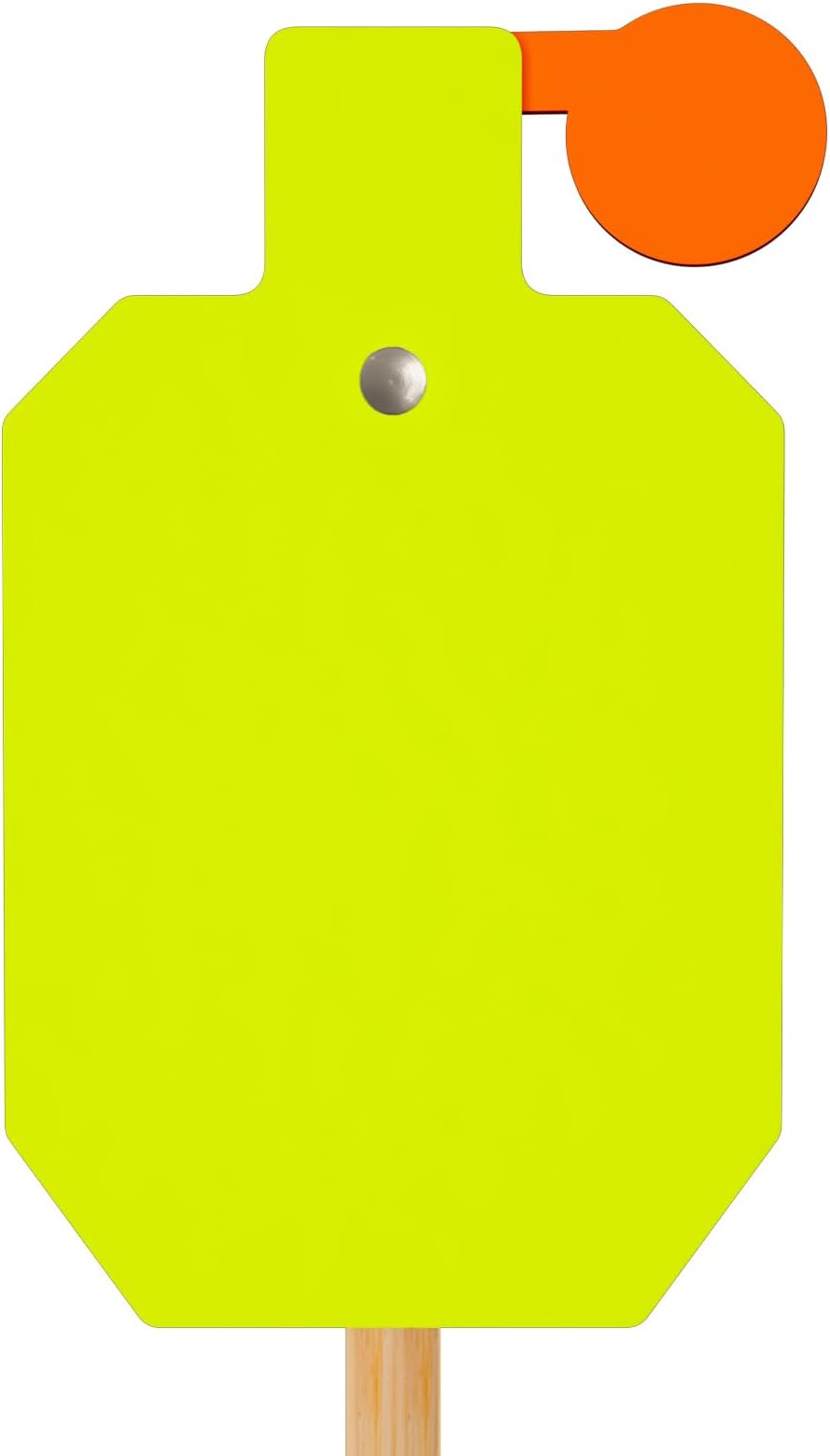 Highwild AR500 Steel Hostage Reactive IDPA Shooting Target 3/8" Thick Armored Steel Torso Targets - Neon Color