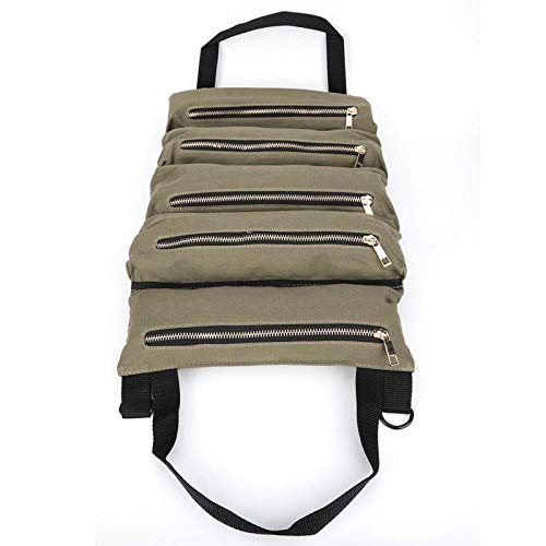 Bolsa de ferramentas, porta-ferramentas de lona resistente e durável, chaves de fenda para facas de