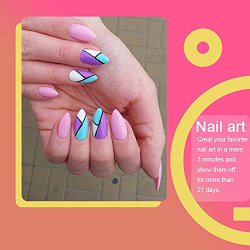 Clou Beaute 8Mlx20Pcs Neon Gel Nail Polish Fluorescent Nail Polish Bright Gel Color Soak Off Uv Led Nail Gel Polish Art Varnish Gift Box Set Gel Polish Set S20-03 #TOP6