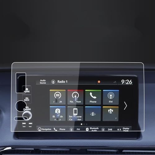 Film protecteur en verre trempé d'une clarté absolue pour console Civic 2023 21-23 A