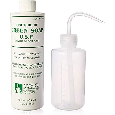 Cosco Green Soap 1 Pint + SQUEEZE BOTTLE 8oz Cover