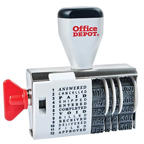 Office Depot Dial-N-Stamp Dater, 032526
