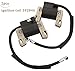 592846 Ignition Coil for Briggs and Stratton Ignition Coil, Replaces 799651 691060 401577, Compatible with Briggs & Stratton Intek V-Twin 18-22HP Engine(2 Pack)