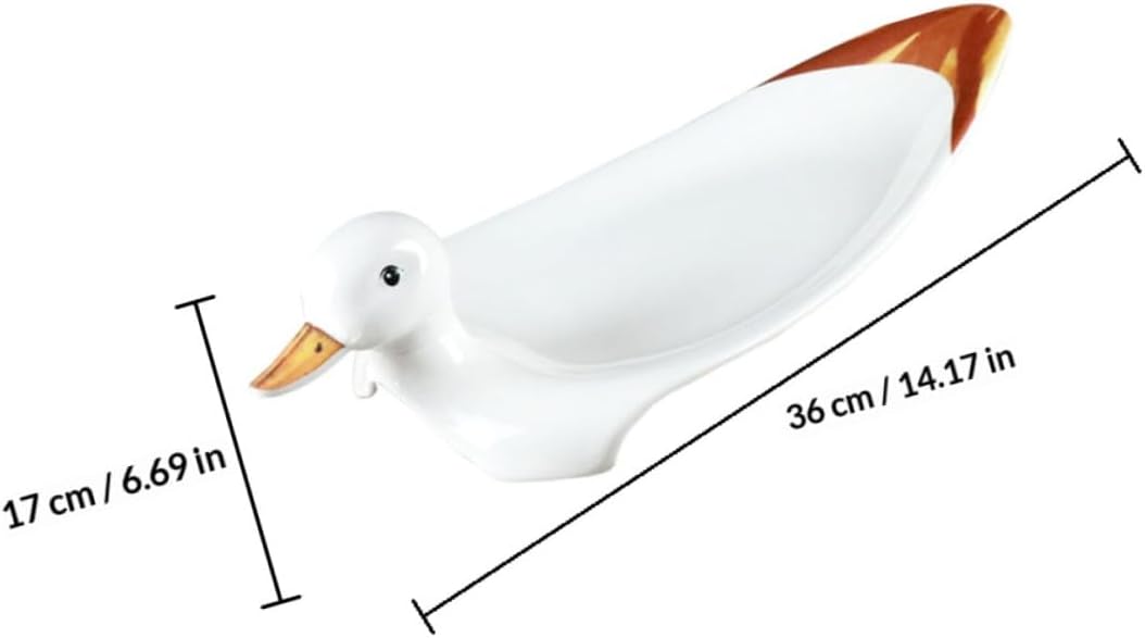 Melamine Roast Chicken Serving Plate Shape Creative Restaurant Food Serving Tray Kitchen Tableware for Home and Party Use