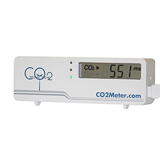 CO2Meter RAD-0301 Mini CO2 Monitor, White