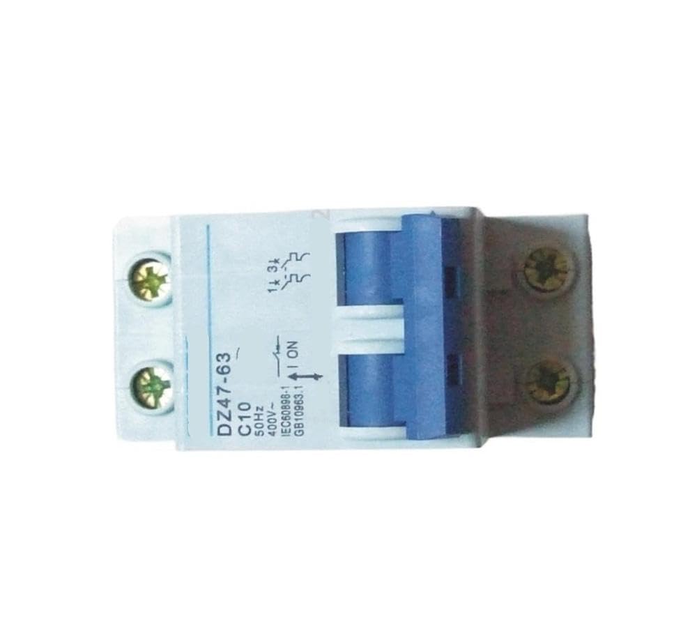 Interruttore Automatico Di Sicurezza CA 2P 10A 400 V~ 50 HZ/60 HZ Tipo C Componenti elettrici