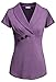 Sixother XL Summer Tops For Women Short Sleeves Office Blouses Knit Shirts