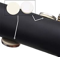 Vista 5 de Jiayouy Kit de reparación de clarinete: almohadillas, resortes, rodillos, tornillos y reposapiés