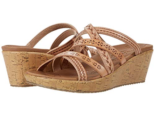 skechers multi strap wedge sandals