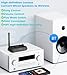 KAIY Bluetooth 5.3 Receiver for Home Stereo, Optical Low Latency & HD Music Audio Bluetooth to RCA Adapter for Stereo/Speakers/Wired Speakers/Home Audio Music Streaming Stereo System, Support AUX/USB