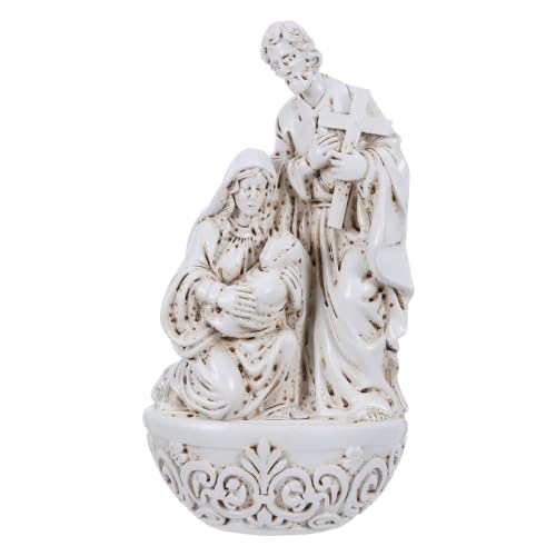 Escultura religiosa de resina SECFOU para regalo de bautizo