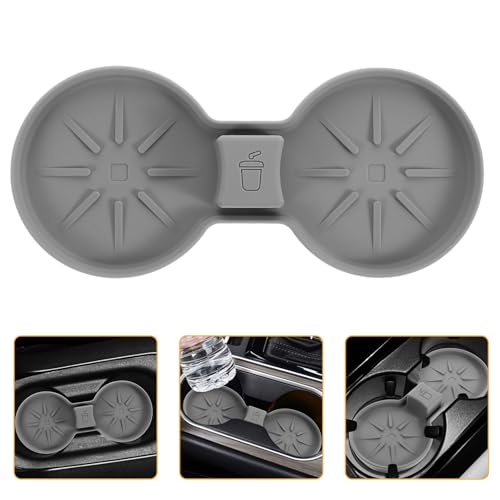 Silicona para portavasos de auto insertable antideslizante miniatura 7