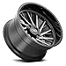 CALI OFF-ROAD 9114-22283BM Purge 9114 Gloss Black/Milled 22X12 6-139.7 -51mm 106mm