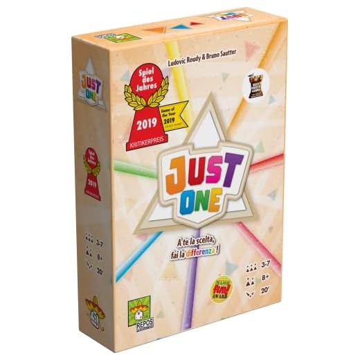 Asmodee - Just One - Gioco da Tavolo, 3-7 Giocatori, 8+ Anni, Edizione in Italiano