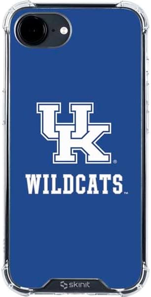 Skinit Clear Phone Case Compatible with iPhone 16e - Officially Licensed University of Kentucky Blue Jersey Design