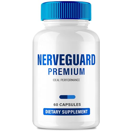 Nerve Guard Premium Pills for Neuropathy, NerveGuard Advanced Nerve Health Supplement Pills - Maximum Strength, All Natural Healthy Circulation & Stable Levels, Nerve Guard Reviews (60 Capsules)
