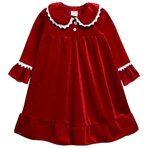 LAEMILIA Kids Velvet Christmas Pajamas Set Cover