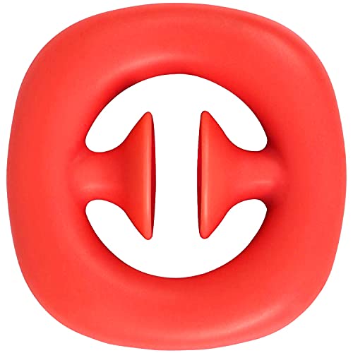 JKLED Cheap Snapper Fidget Toy Pack Under 5 Dollars snap Fidget Popper Toy snap its Fidget Toys snap Hand Fidget Stress Relief Fidget Snap Toy Hand Grip Squeeze Grab Snap Sensory Toys (Red)
