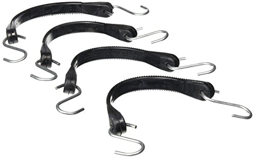 Erickson 06601 10" Long Industrial EPDM Rubber Tarp Strap, (Pack of 4)
