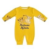 ロンパース ベビー服 長袖 ライオンキング 赤ちゃん服 ボディースーツ 赤ちゃん服 カバーオール 新生児服 パジャマ 着替え便利 肌着 前開き 幼児 女の子 男の子 柔らかい 通気性 部屋着 寝間着 出産祝い 9-12M 18-24M